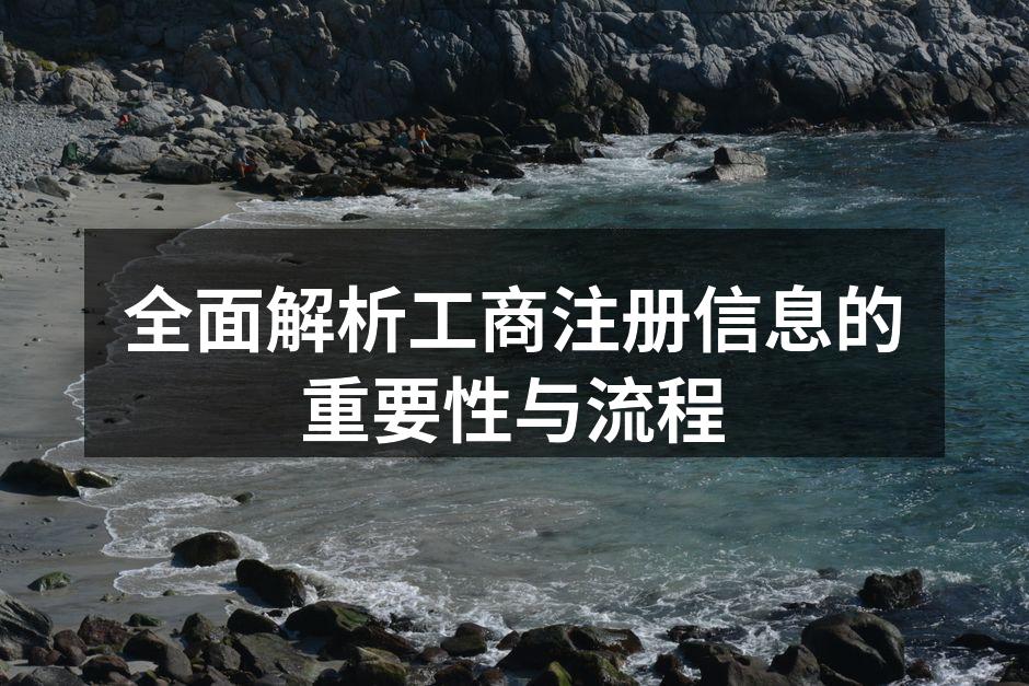 全面解析工商注册信息的重要性与流程