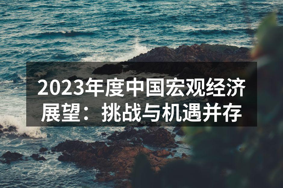 2023年度中国宏观经济展望：挑战与机遇并存